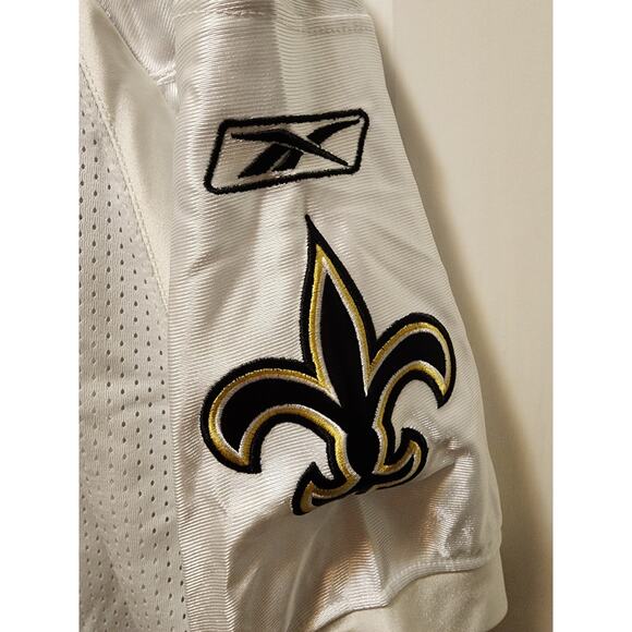Drew Brees #9 New Orleans Saints White Jersey With Patch Mens XXL 52 New! - Picture 5 of 10